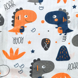 Boys Long Sleeve Pajamas Top & Pants Set Dinosaur Roar