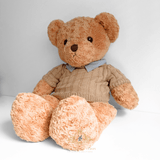 The Vintage Teddy Bear Soft Plush Toy Collectable Cosplay Sweater Carmel 22"