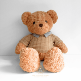 The Vintage Teddy Bear Soft Plush Toy Collectable Cosplay Sweater Carmel 22"