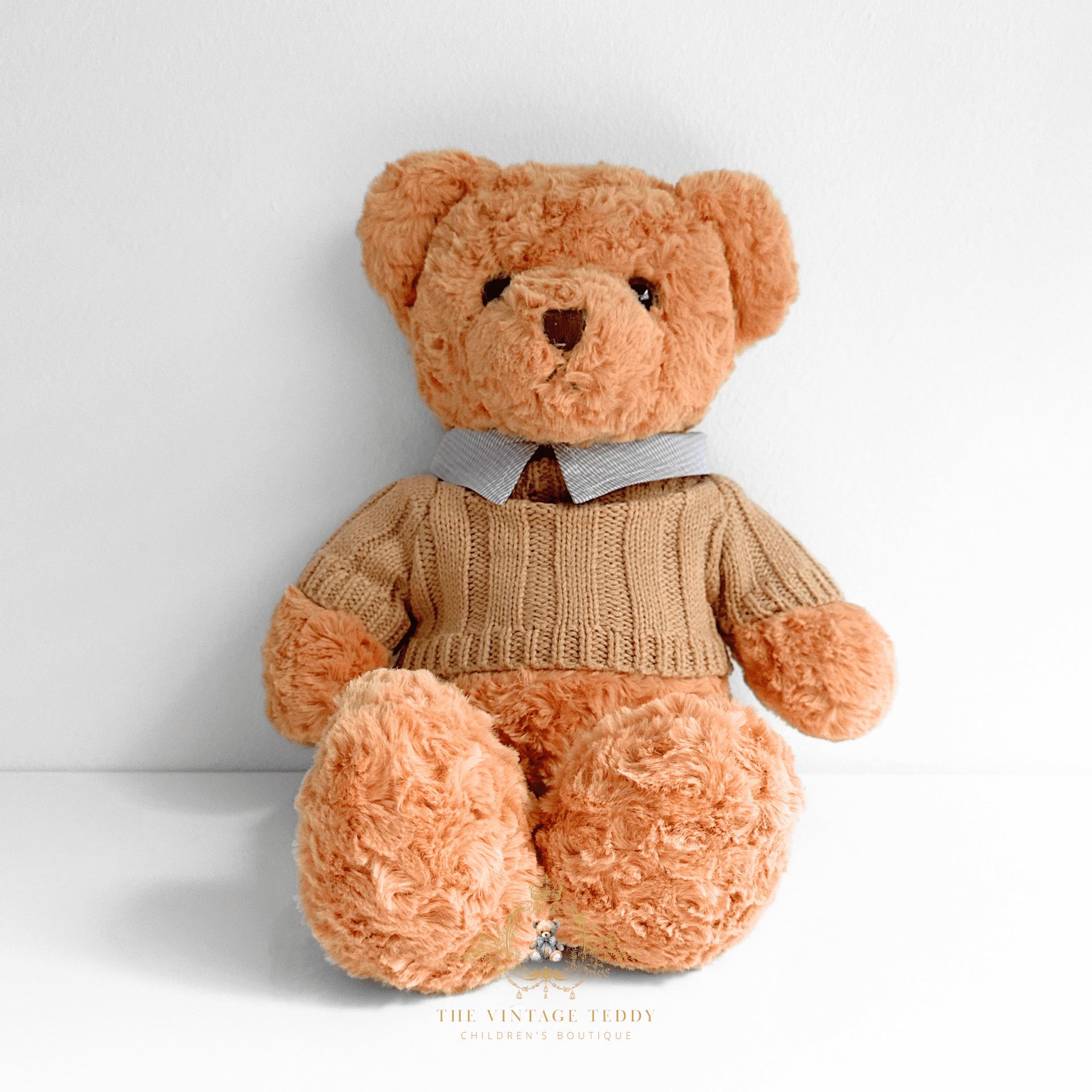 Vintage Teddy Bear Soft Plush Toy Cosplay Sweater 18