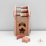 Children's Early Learning Cognitive Wooden Toys House Activity Center Play Set