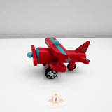 Mini Wooden Toys Single Engine, Helicopters, Commercial & Fighter Airplanes