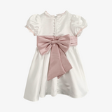 Girls European Style Silk Celebration Dress