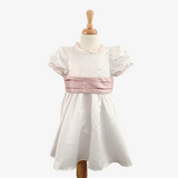 Girls European Style Silk Celebration Dress