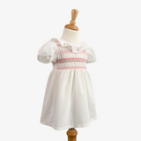 Girls Smocked Spring Dress