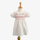 Girls Smocked Spring Dress