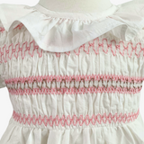 Girls Smocked Spring Dress