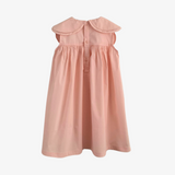 Girls Flower Petal Collar Dress