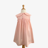 Girls Flower Petal Collar Dress