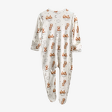 Sleep N' Play Footed Sleeper Pajamas Bear up in the Clouds