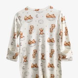 Sleep N' Play Footed Sleeper Pajamas Bear up in the Clouds