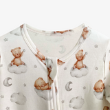 Sleep N' Play Footed Sleeper Pajamas Bear up in the Clouds