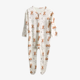 Sleep N' Play Footed Sleeper Pajamas Bear up in the Clouds