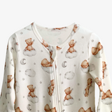 Sleep N' Play Footed Sleeper Pajamas Bear up in the Clouds