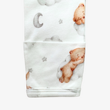 Sleep N' Play Footed Sleeper Pajamas Bear up in the Clouds