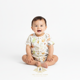 Baby Onesie Sleep N' Play Romper Woodland Animals Characters
