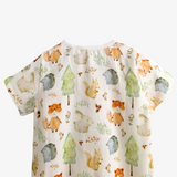 Sleep N' Play Romper Shorts Woodland Animal Characters