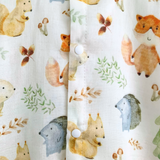 Sleep N' Play Romper Shorts Woodland Animal Characters