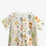 Sleep N' Play Romper Shorts Woodland Animal Characters