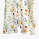 Sleep N' Play Romper Shorts Woodland Animal Characters