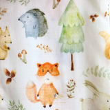 Baby Onesie Sleep N' Play Romper Woodland Animals Characters