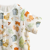 Baby Onesie Sleep N' Play Romper Woodland Animals Characters