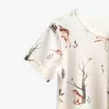 Sleep N' Play Romper Shorts Woodland Animals