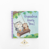 Children's Book Baby & Toddler Board Books Early Learning Books for Kids Grandma Loves You Little Owls