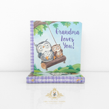 Children's Book Baby & Toddler Board Books Early Learning Books for Kids Grandma Loves You Little Owls