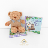 Children's Book Baby & Toddler Board Books Early Learning Books for Kids Grandma Loves You Little Owls