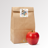 Children's Custom Graphic Stickers The Vintage Teddy™ Trick or Treat!