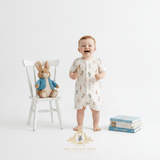 Baby Sleep N' Play One-piece Romper Shorts Peter Rabbit & Friends