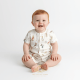 Baby Sleep N' Play One-piece Romper Shorts Peter Rabbit & Friends