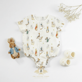 Baby Onesie Sleep N' Play Romper Peter Rabbit & Friends