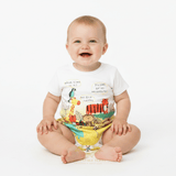 Kids One-Piece Sleep N' Play Romper Shorts Safari Adventure Time!