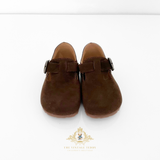 Boys Clogs Slip-on Mules Children's Shoes Kids Shoes Chocolate Brown