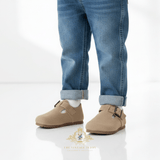 Boys Clogs Slip-on Mules Children's Shoes Kids Shoes Tan