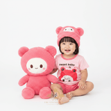 Girls T-shirts & Shorts 2-Piece Matching Set Sweet Baby Mochi Bear