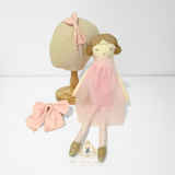 Girls Sailor Dress & Hair Bow Accessories Set Nautical Sleeveless Pink