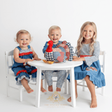 Boys Embroidered Long Sleeve Tops & Pants Matching Set Little Turkey