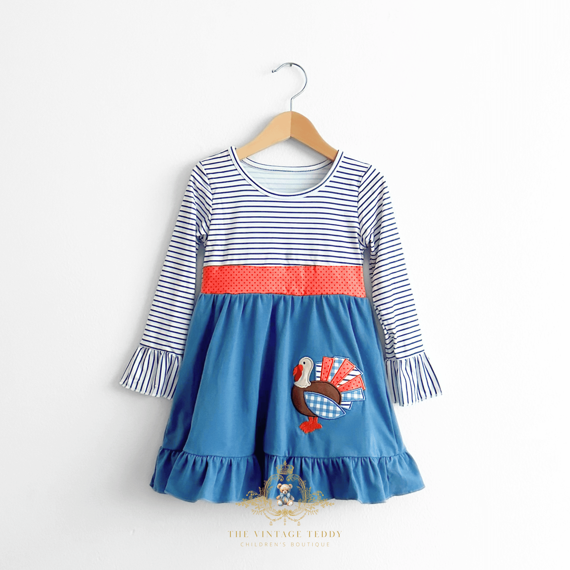 long sleeve turkey dress Girls Embroidered Little 3T =_ inches.2 Sherri Hill Light Purple Size:2-3T ssh-1698