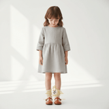 Girls Mary Jane Flats Vintage Style Children's Shoes Burnt Orange