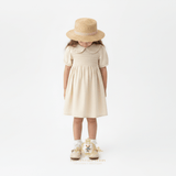 Girls Mary Jane Flats Vintage Style Children's Shoes Cream