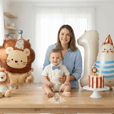 Kids First Birthday Party Balloons Set Carnival