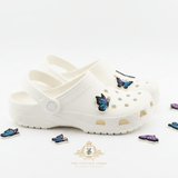 Kids Shoes Charms for Crocs Style Clogs Slip-ons Butterflies