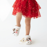 Kids Shoes Charms for Crocs Style Clogs Slip-ons Christmas