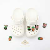 Kids Shoes Charms for Crocs Style Clogs Slip-ons Cool Bunnies
