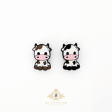 Kids Shoes Charms for Crocs Style Clogs Slip-ons Farm Cows