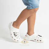 Kids Shoes Charms for Crocs Style Clogs Slip-ons Farm Cows