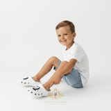 Kids Shoes Charms for Crocs Style Clogs Slip-ons Farm Cows